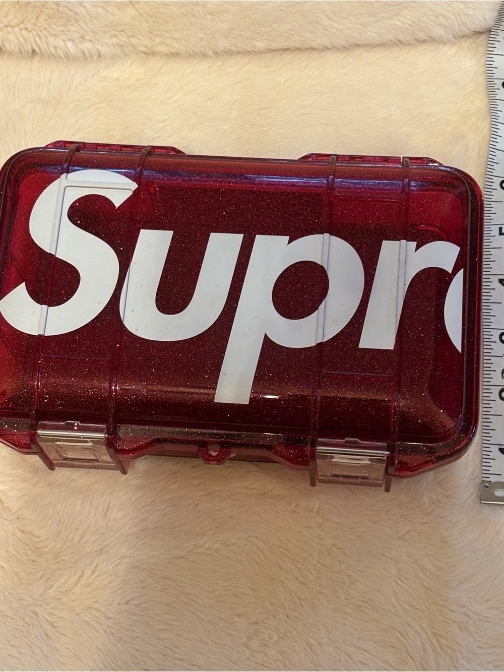 Supreme Glitter Red Pelican M50 Micro Case - Picture 6 of 10